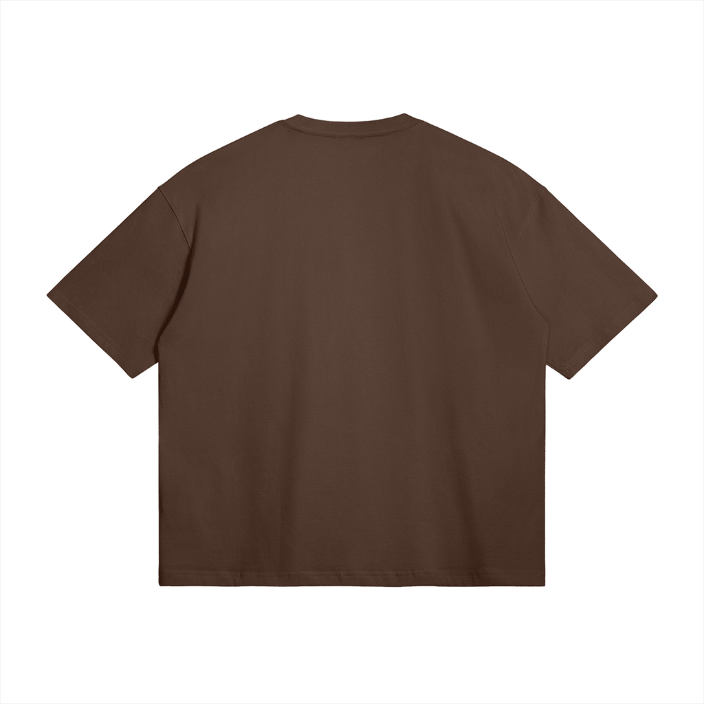 TRIØ7 ESSENTIAL – Boxy Tee – Rückansicht 9 | Oversized Boxy T-Shirt von TRIØ7