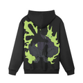 TRIØ7 URBAN – Vintage Wash Hoodie – Frontansicht 4 | Oversized Drawstring Hoodie von TRIØ7