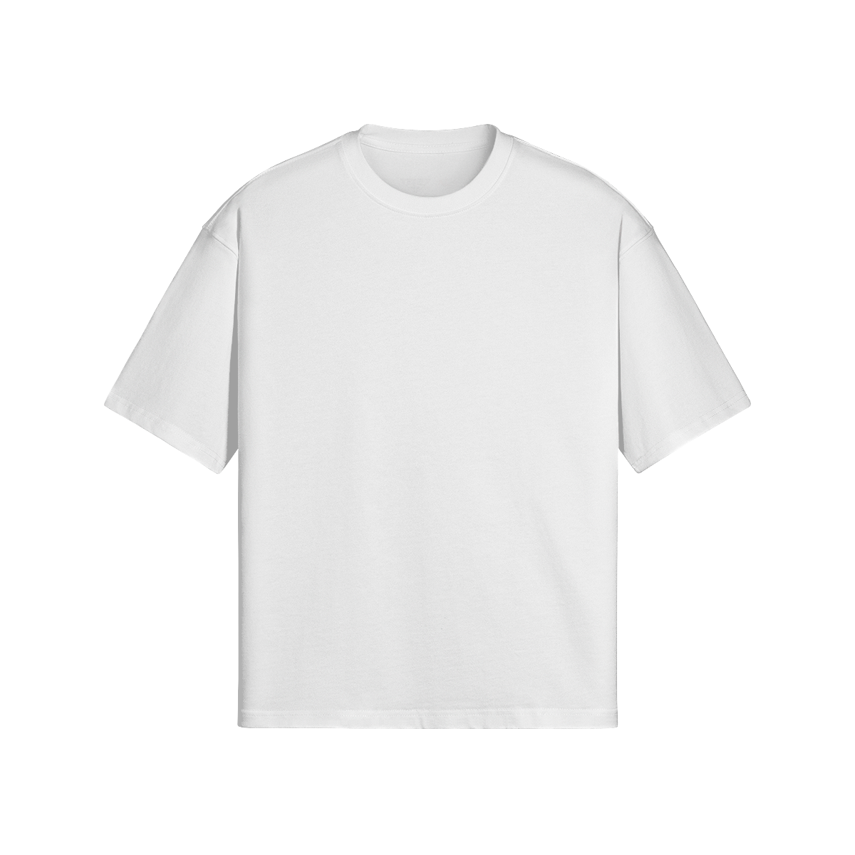 TRIØ7 ARTCORE – Fragment 01 Boxy Tee – Frontansicht 2 | Oversized Boxy T-Shirt von TRIØ7