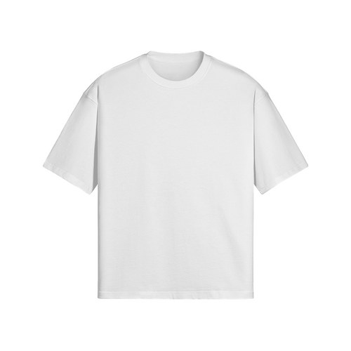 TRIØ7 ARTCORE – Fragment 01 Boxy Tee – Frontansicht 2 | Oversized Boxy T-Shirt von TRIØ7