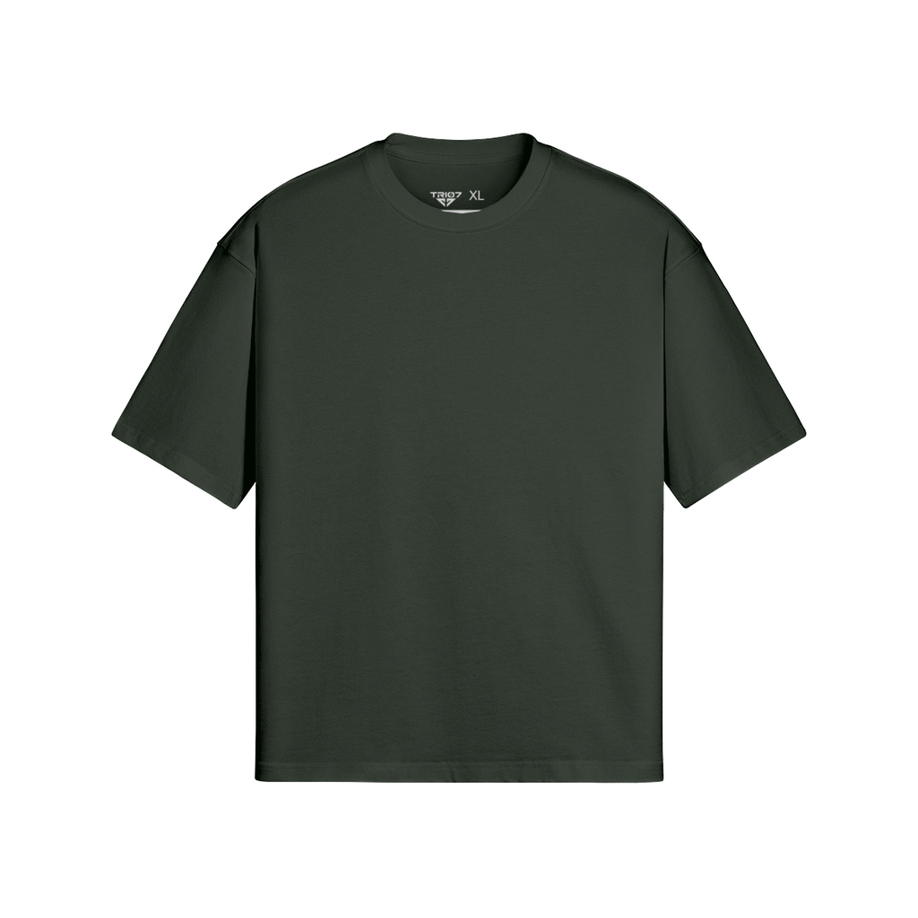 TRIØ7 ARTCORE – Fragment 01 Boxy Tee – Frontansicht 5 | Oversized Boxy T-Shirt von TRIØ7