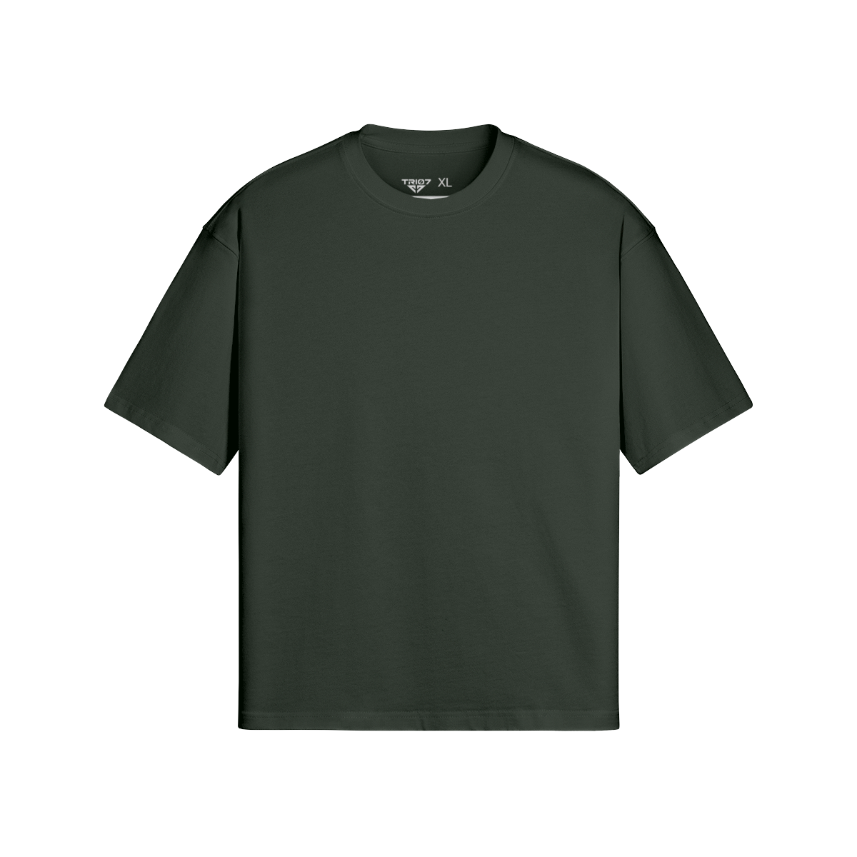 TRIØ7 ARTCORE – Fragment 01 Boxy Tee – Frontansicht 5 | Oversized Boxy T-Shirt von TRIØ7