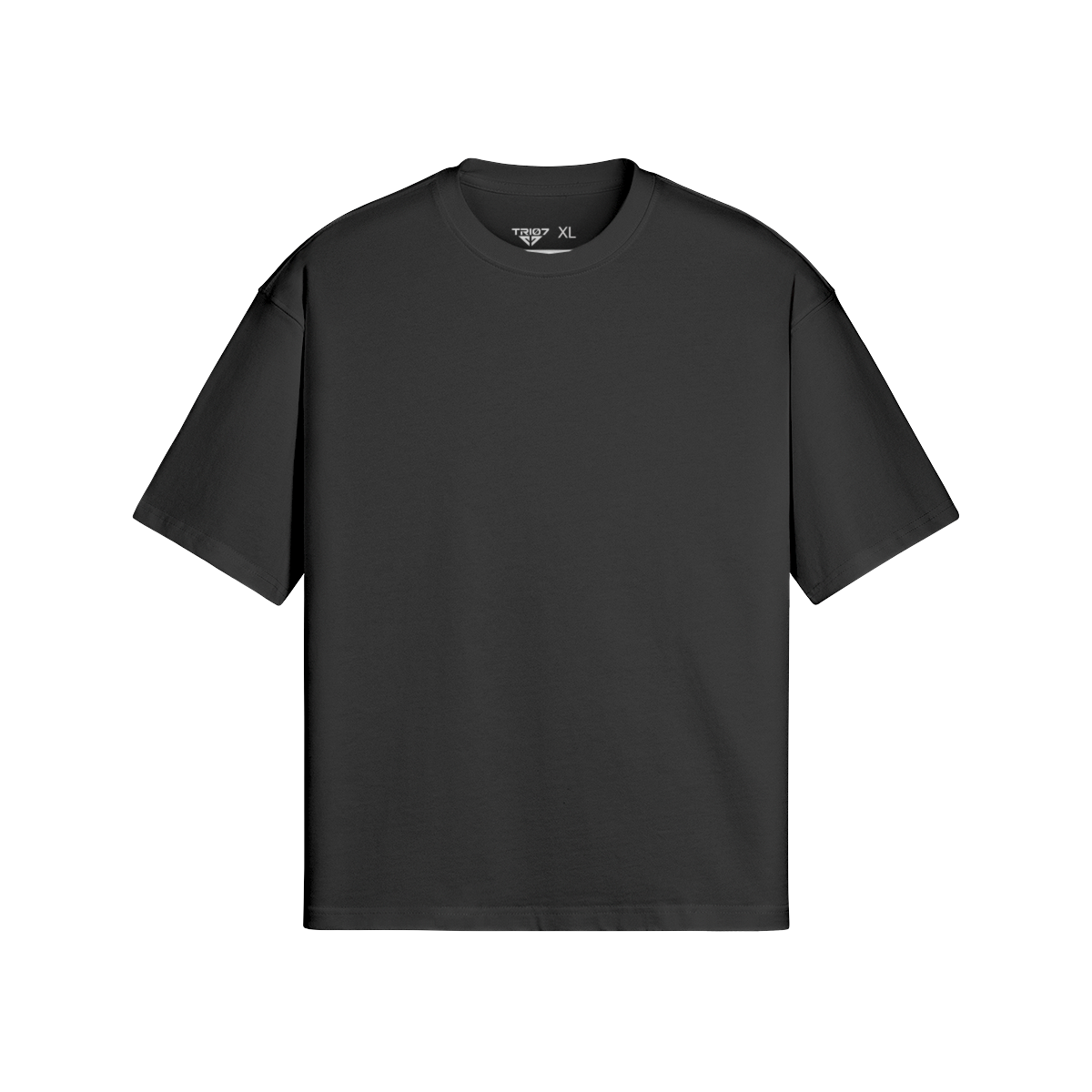 TRIØ7 ARTCORE – Fragment 01 Boxy Tee – Frontansicht 3 | Oversized Boxy T-Shirt von TRIØ7