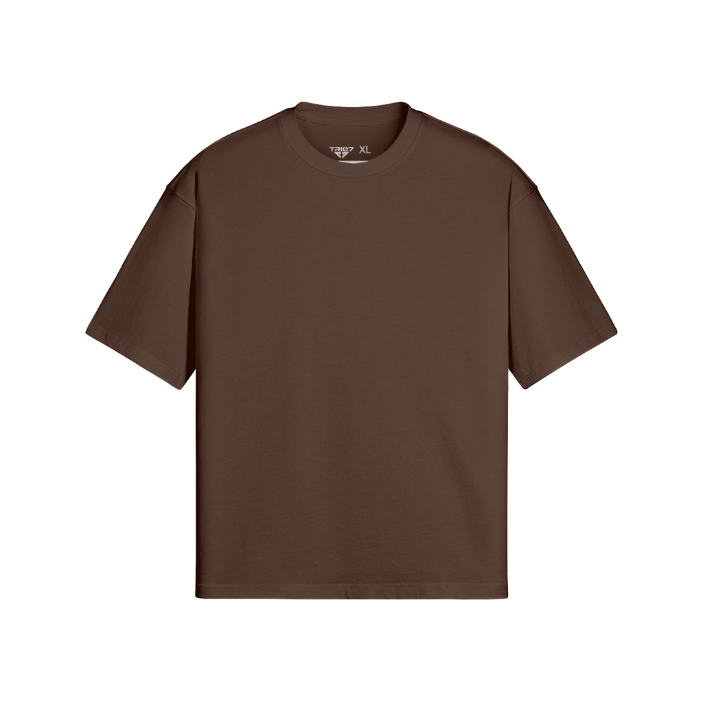 TRIØ7 ARTCORE – Fragment 01 Boxy Tee – Frontansicht 6 | Oversized Boxy T-Shirt von TRIØ7