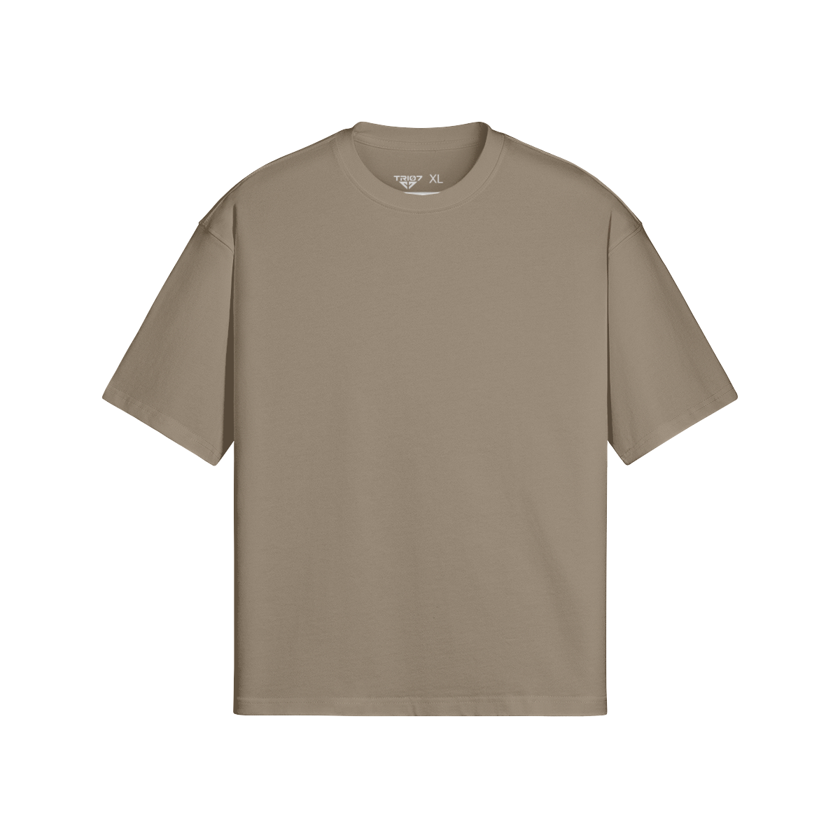 TRIØ7 ARTCORE – Fragment 01 Boxy Tee – Frontansicht 4 | Oversized Boxy T-Shirt von TRIØ7